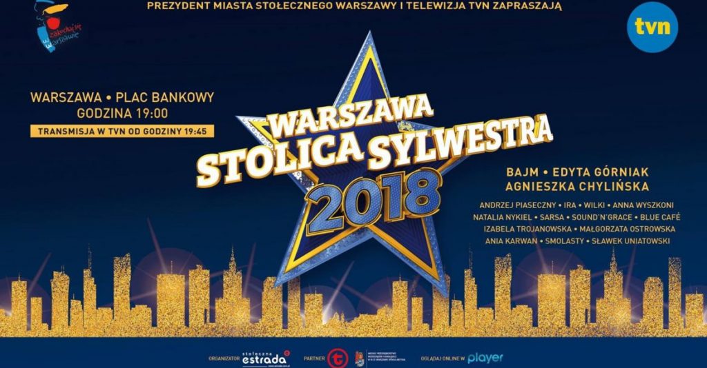 WARSZAWA STOLICA SYLWESTRA 2018
