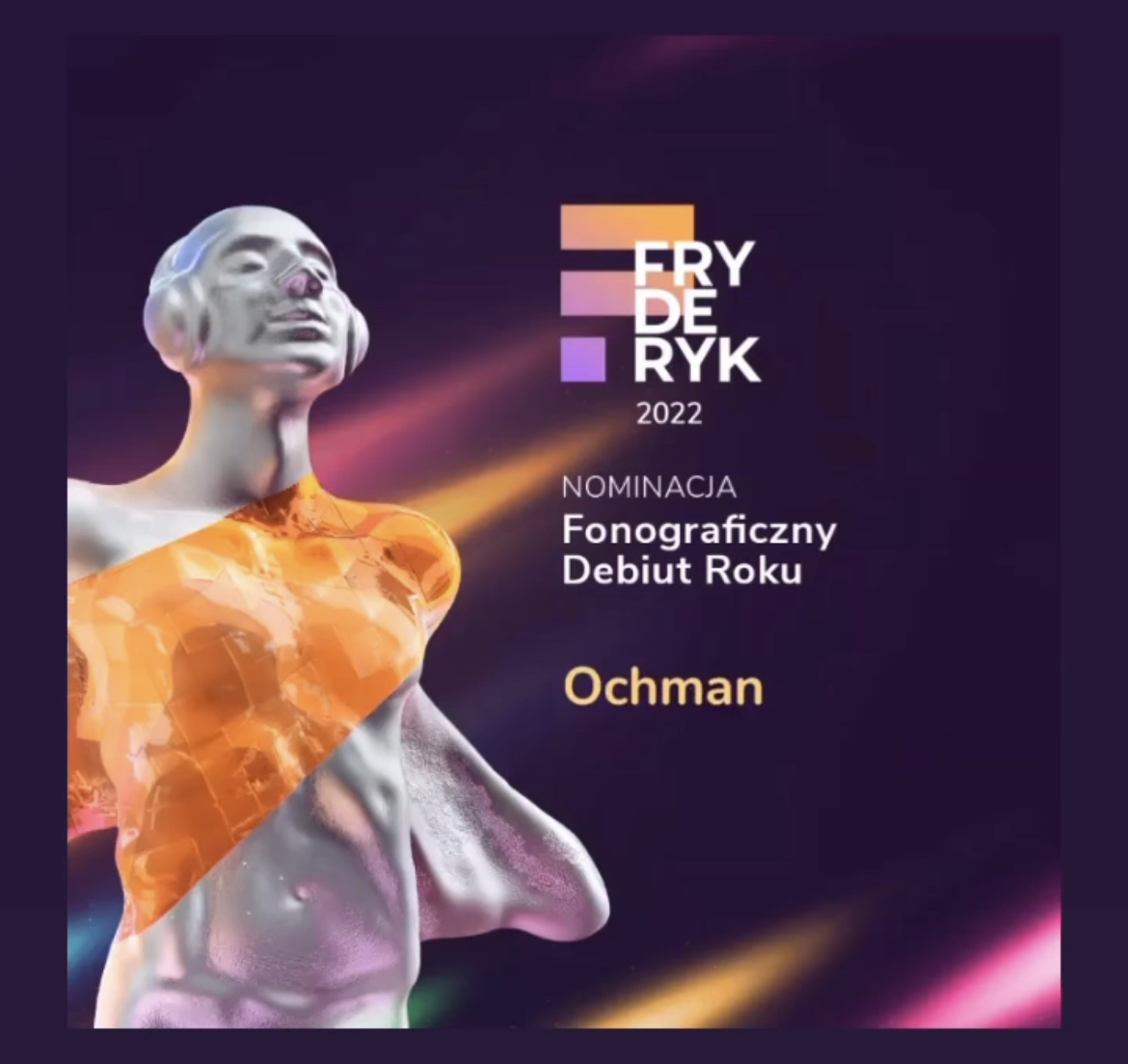 Fryderyk 2022 – nominacje dla Krystiana Ochmana