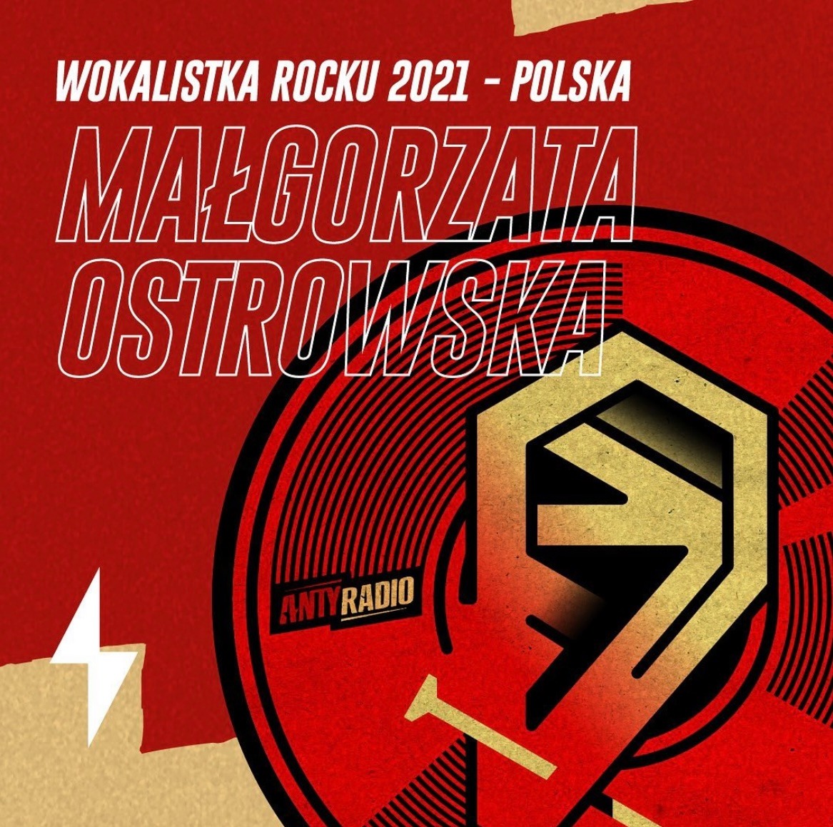 MAŁGORZATA OSTROWSKA WOKALISTKĄ ROCKU