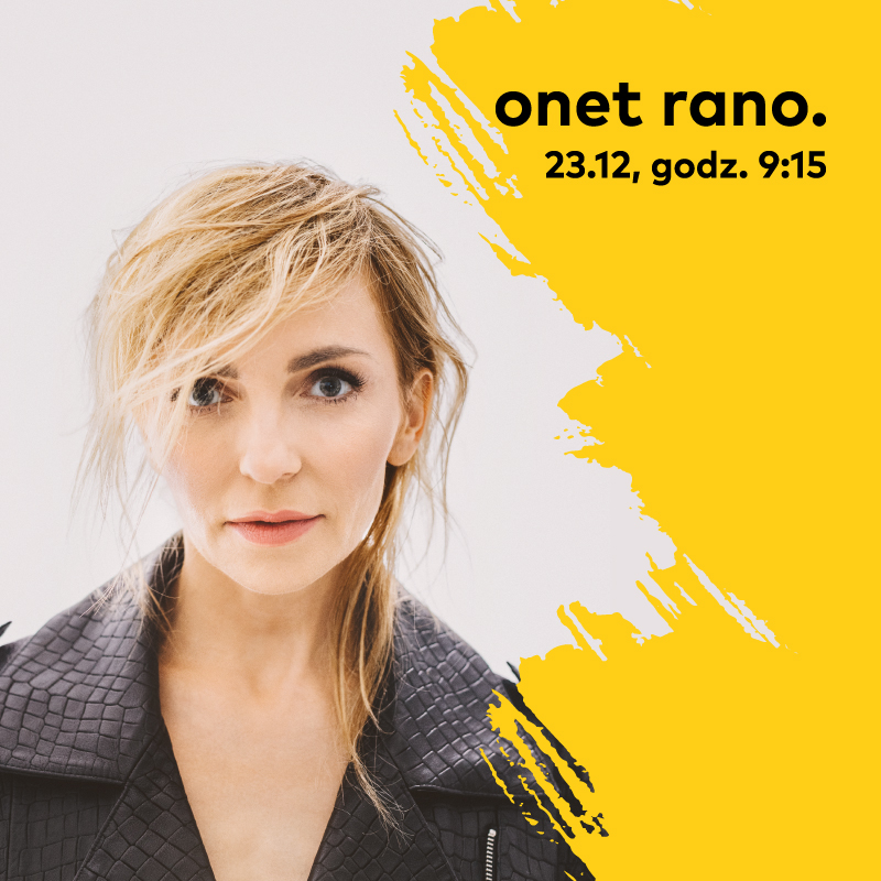 Anna Wyszkoni w Onet Rano