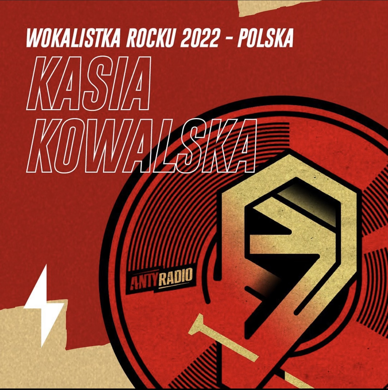 KASIA KOWALSKA WOKALISTKĄ ROCKU W PLEBISCYCIE ANTYRADIA