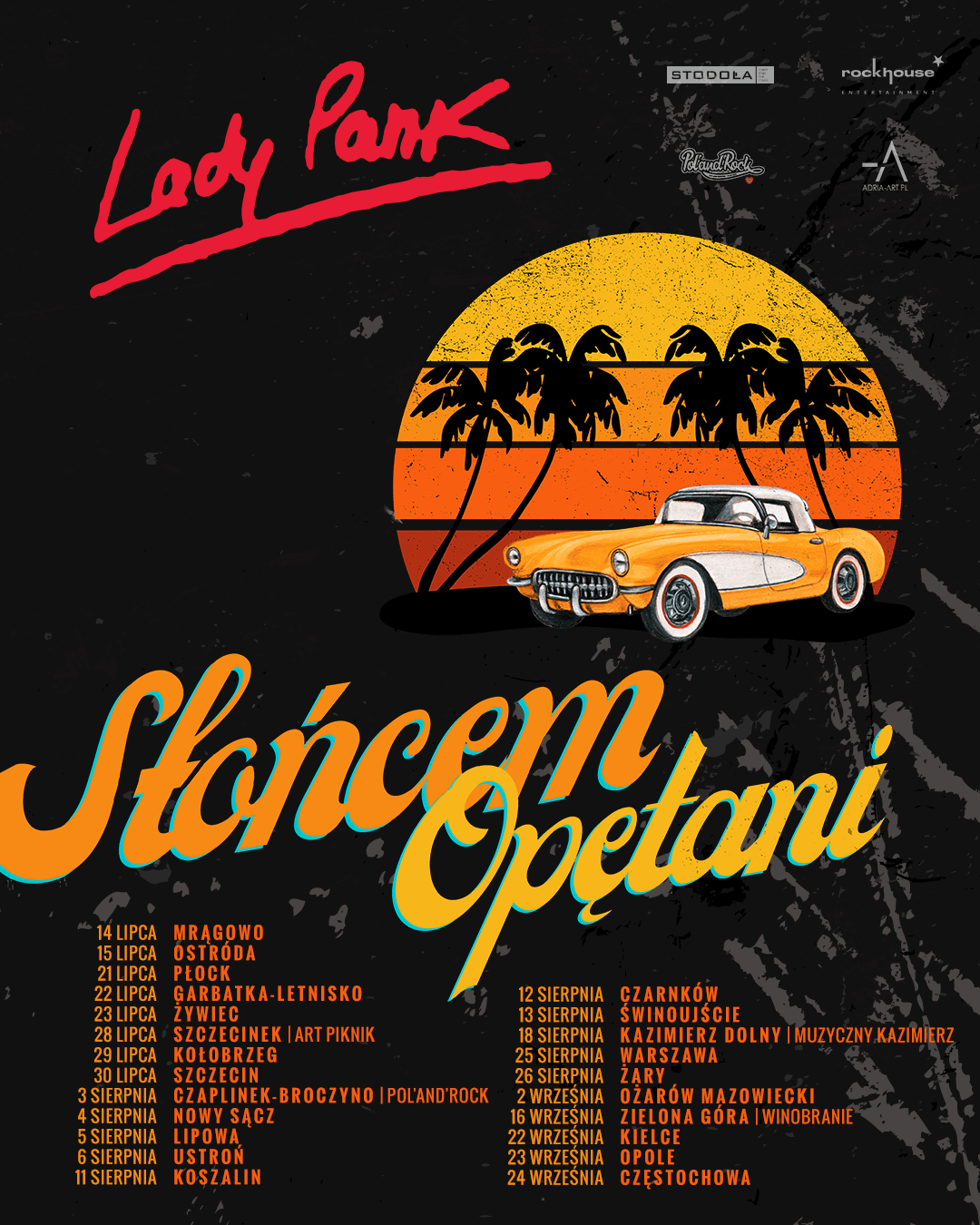 „Słońcem opętani” – letnia trasa koncertowa Lady Pank