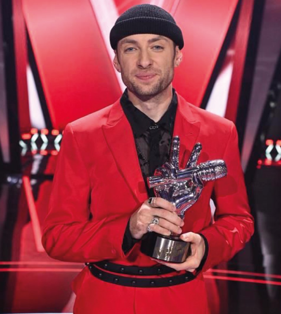 DOMINIK DUDEK GOŚCINNIE W FINALE 14. EDYCJI THE VOICE OF POLAND