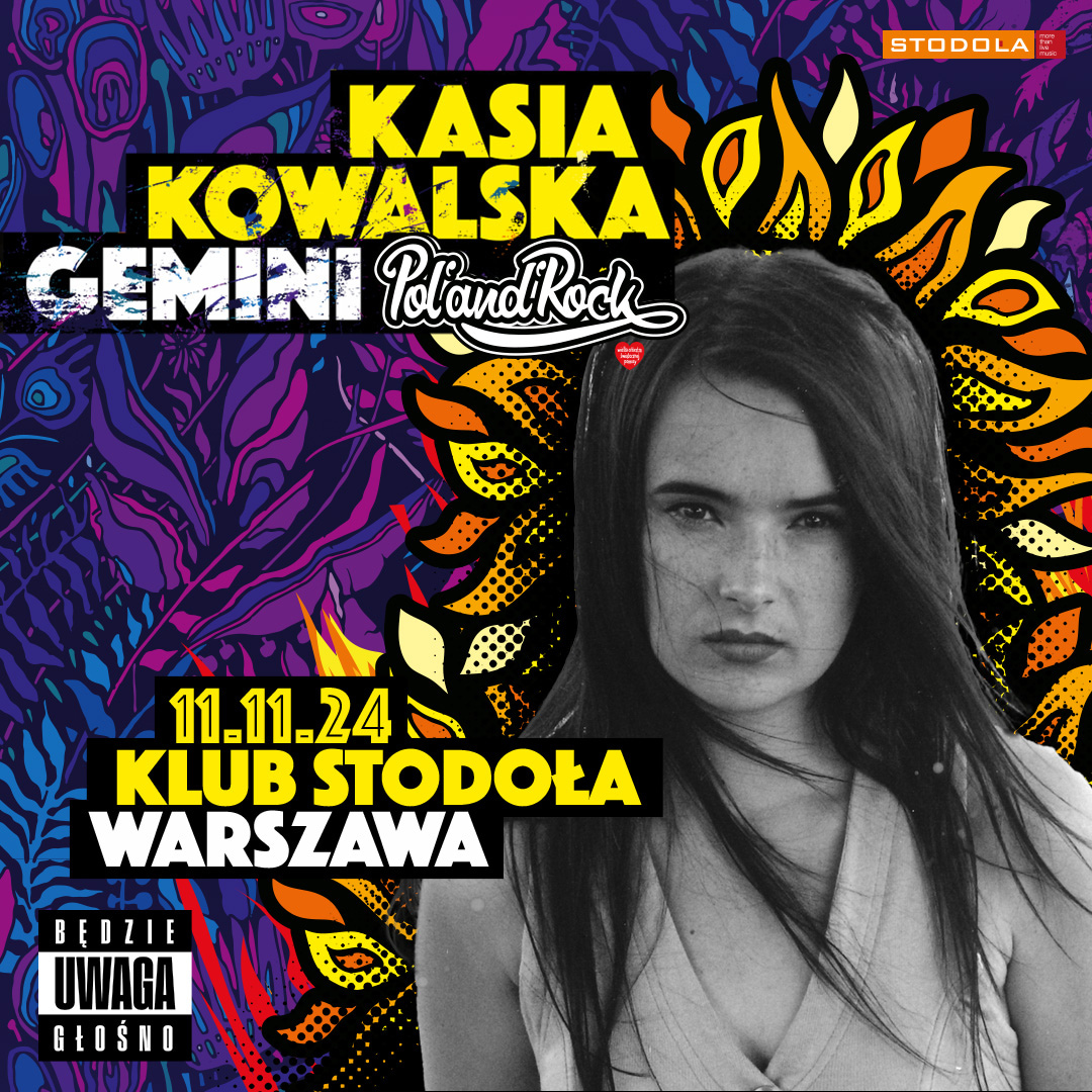 KASIA KOWALSKA OGŁASZA TRASĘ „30 LAT GEMINI POL’AND’ROCK”