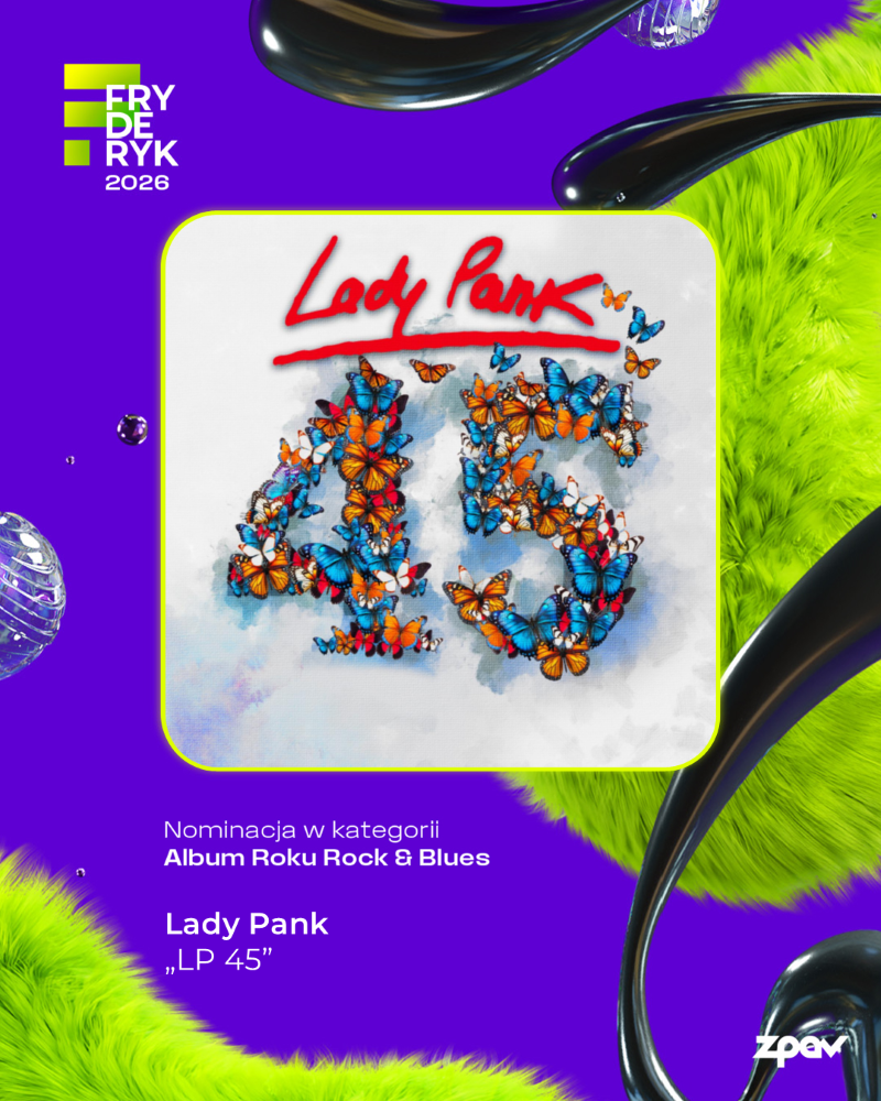Lady Pank z nominacją do Fryderyków