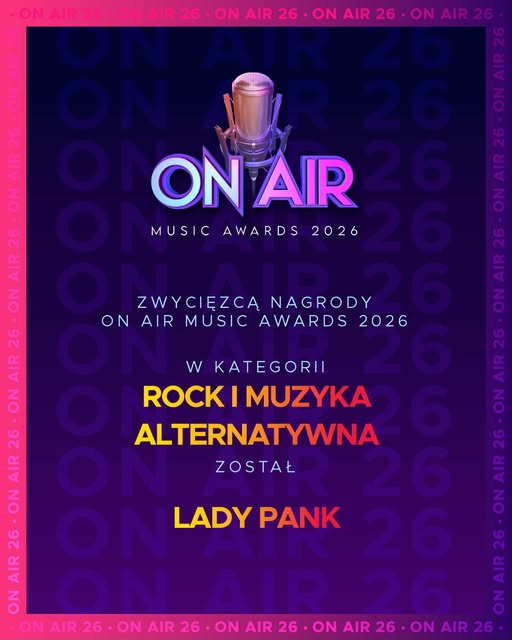 Lady Pank z nagrodą OnAir